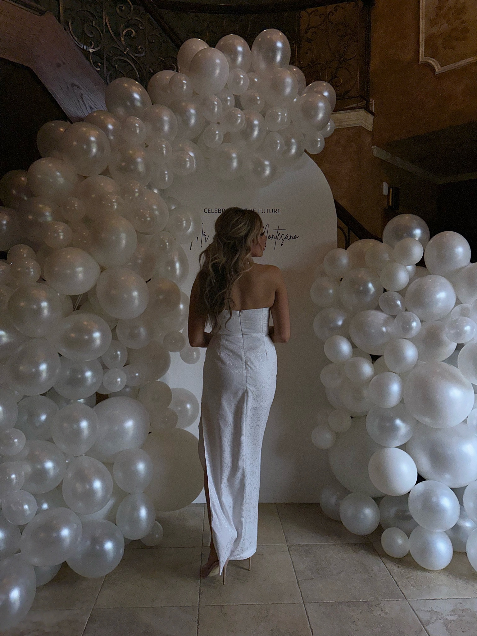 Engagement Party Dress 🤍 Feeling like a bride already 🥰☁️💍✨

#LTKstyletip #LTKFind #LTKwedding