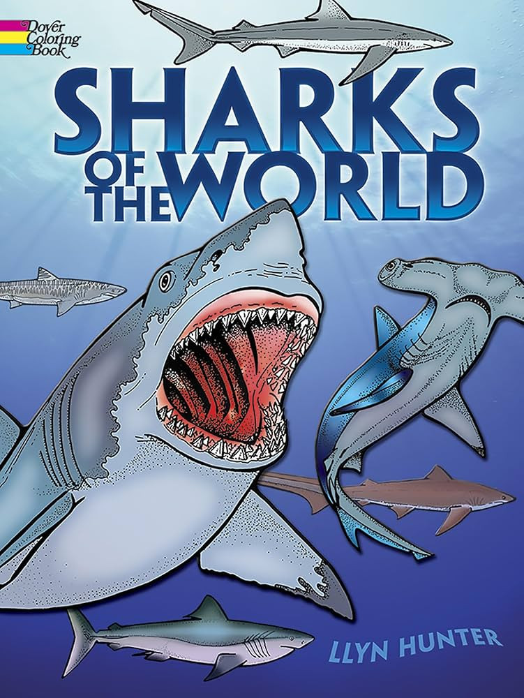 Sharks of the World Coloring Book (Dover Sea Life Coloring Books) | Amazon (US)