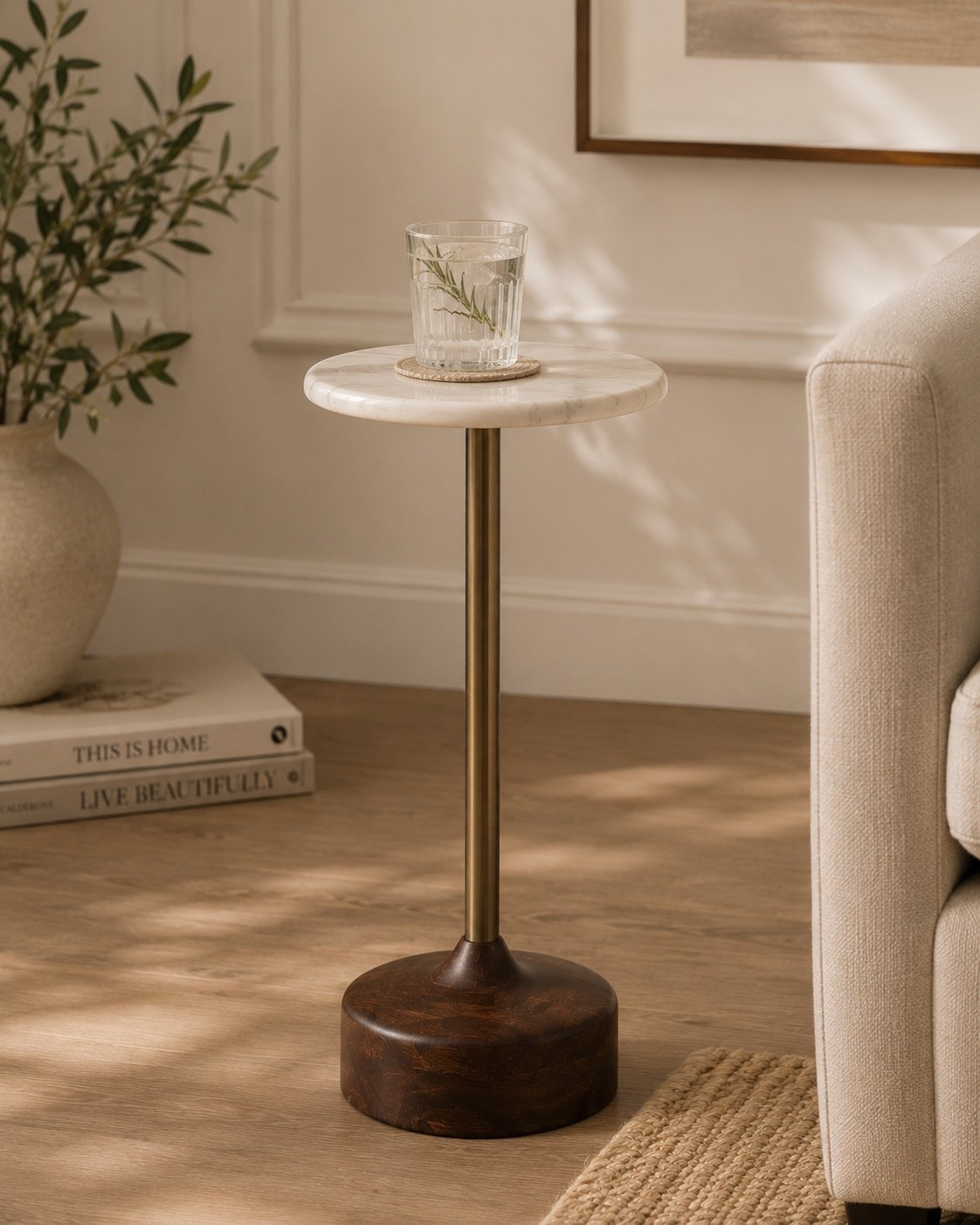 A side table for $50 that looks this good?! 😳 from Walmart!!

#LTKHome #LTKSeasonal #LTKOver40