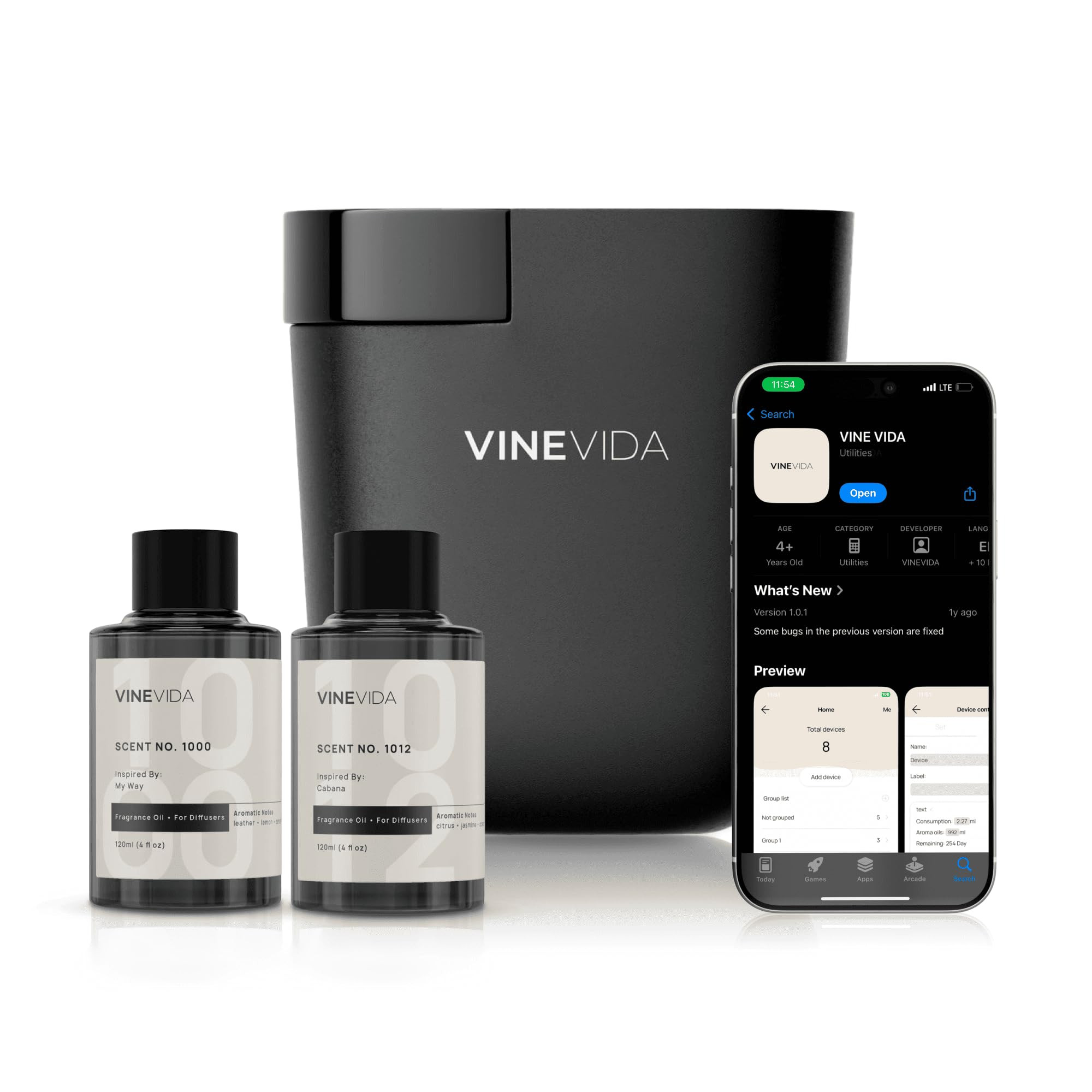 Amazon.com: VINEVIDA Prime - Difusor enchufable para el hogar y la oficina, difusor de aceite de fragancia, difusor de aire fr\u00edo para aceites esenciales, m\u00e1quina de aroma (2 aromas de hotel incluidos) : Salud y Hogar | Amazon (US)