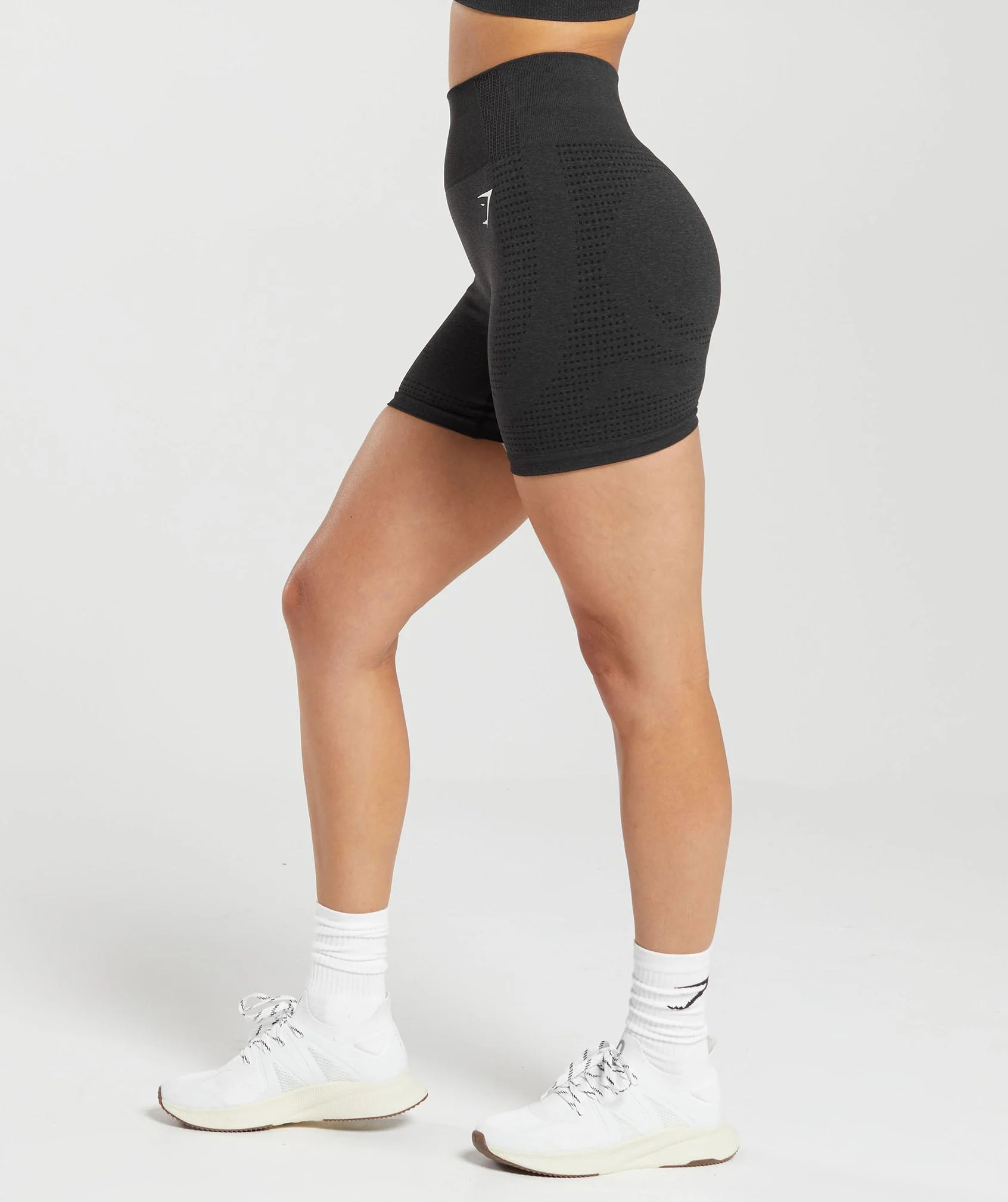 Gymshark Vital Seamless 2.0 Shorts - Black Marl | Gymshark US