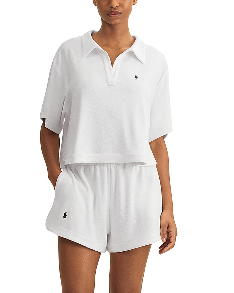 Polo Ralph Lauren Terry Cloth Shirt & Short Cover Up Set | Bloomingdale's (US)