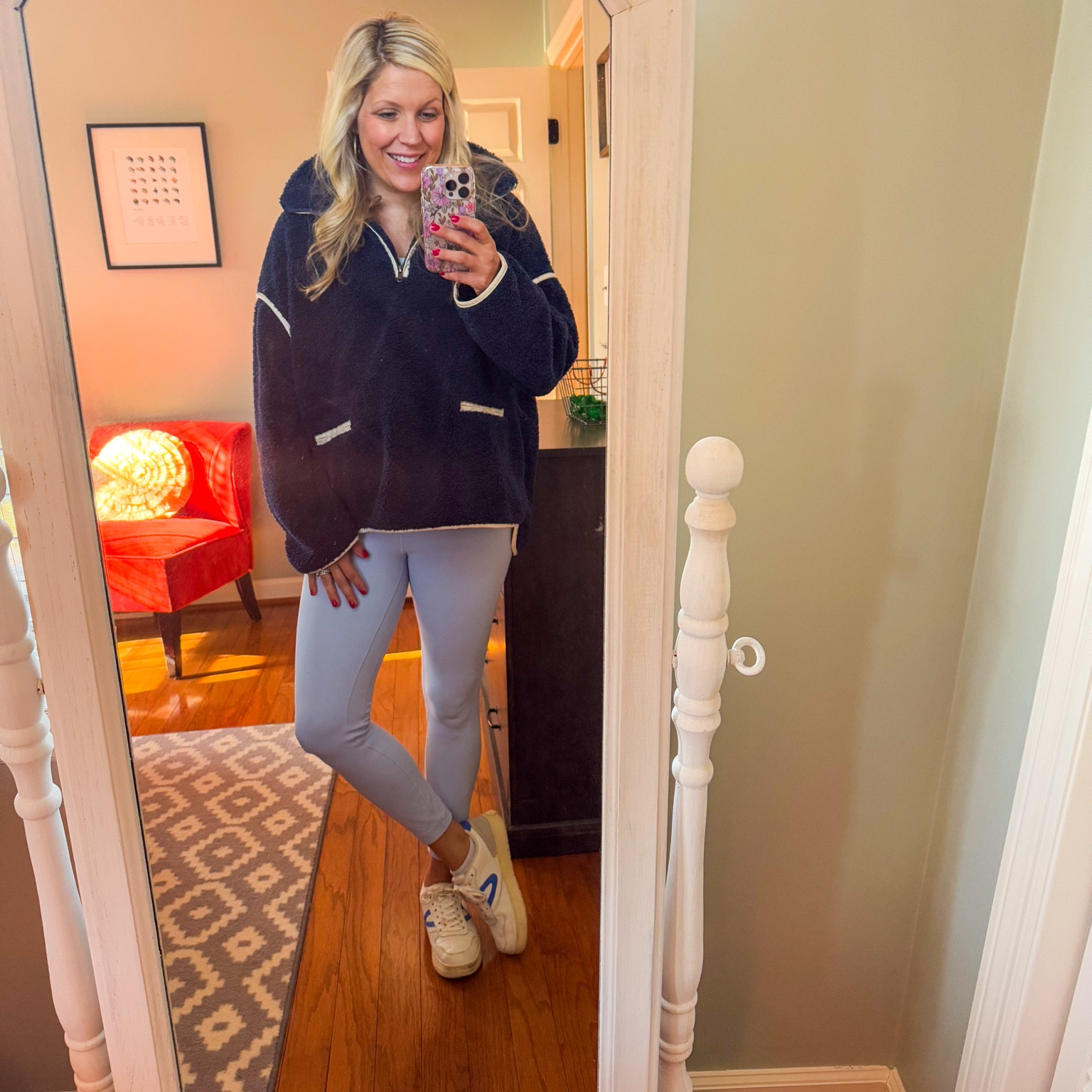 A cozy outfit for a cold winter day! 
•
•
#kristieincarolina #liketkit #style #shopthepost 
#rewardstylebloggers #LTKseasonal 
#LTKfall #fallstyle #sweaterweather 

#LTKSeasonal #LTKBump #LTKFitness