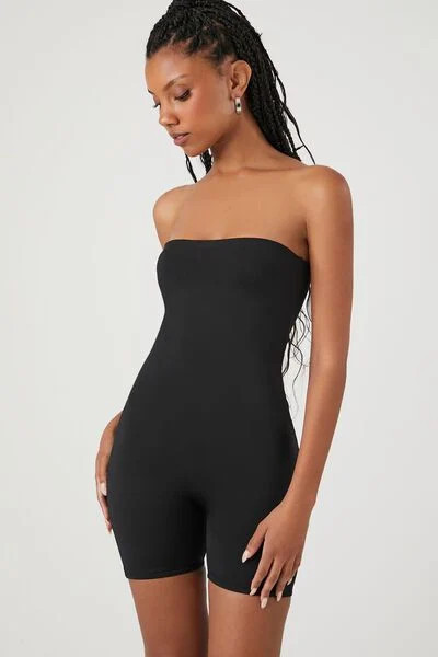 Contour Sculpt Fitted Tube Romper | Forever 21