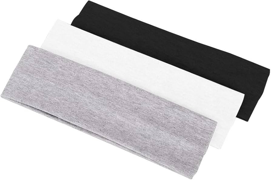 Voarge Sport Stirnbänder, Schweißbänder Haarband, Stirnband Beliebte Frauen Haarschmuck Schwar... | Amazon (DE)