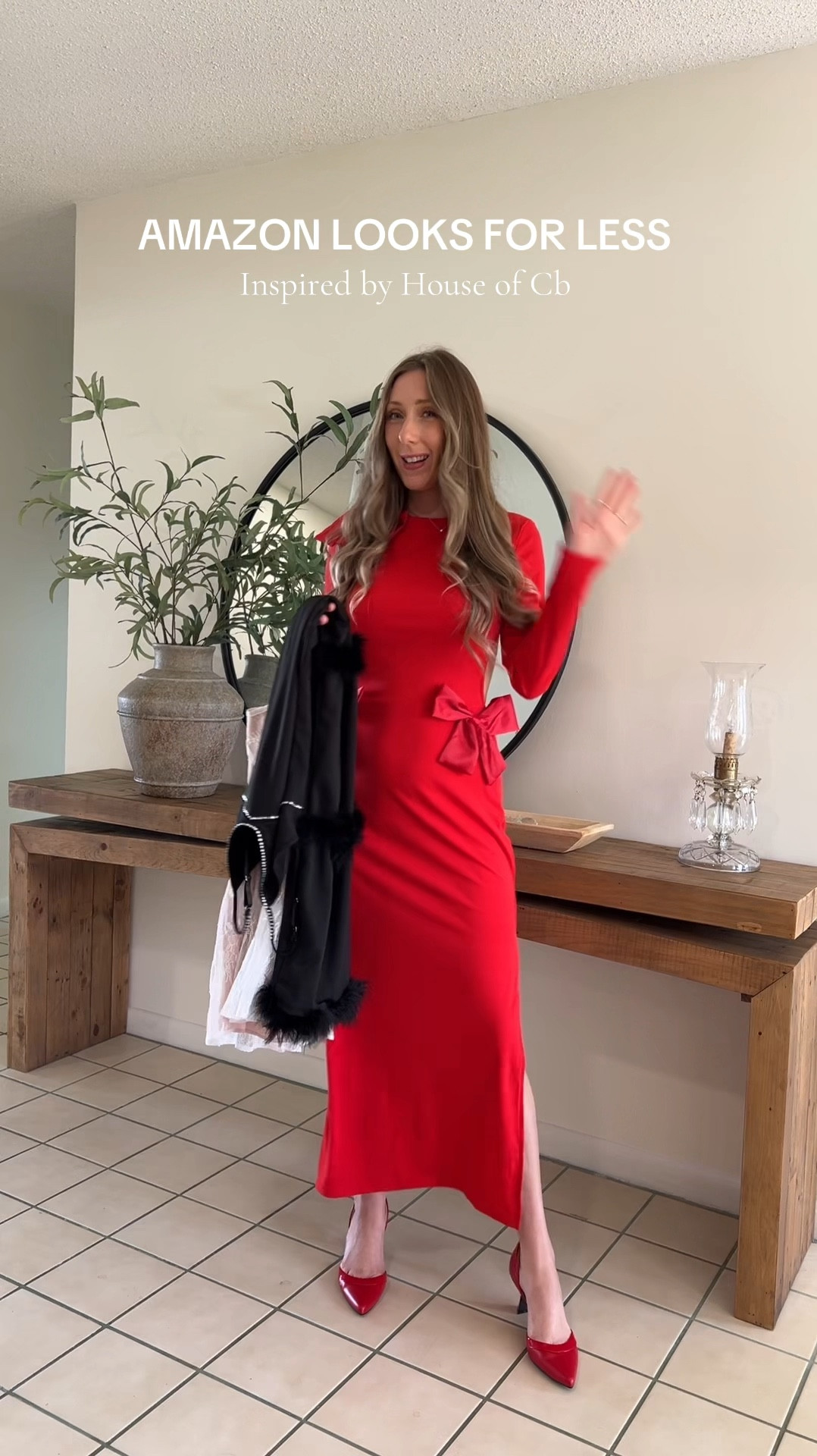 Amazon holiday dress
Red maxi long sleeve backless dress with bows 
Christmas dress 
Mini white lace dress 
House of CB inspired 
Look for less on Amazon 
Black maxi dress with rhinestones and feathers 


#LTKFindsUnder50 #LTKVideo #LTKSeasonal