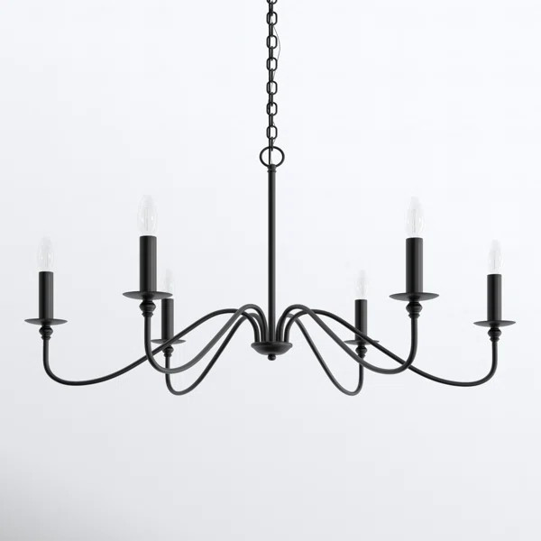 Ableton 6 - Light Dimmable Classic / Traditional Chandelier | Wayfair North America