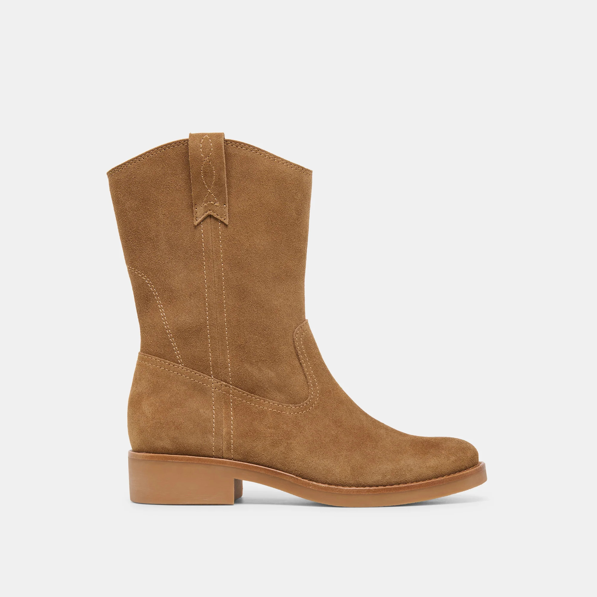 Haline H2O Boots Lt Brown Suede | DolceVita.com
