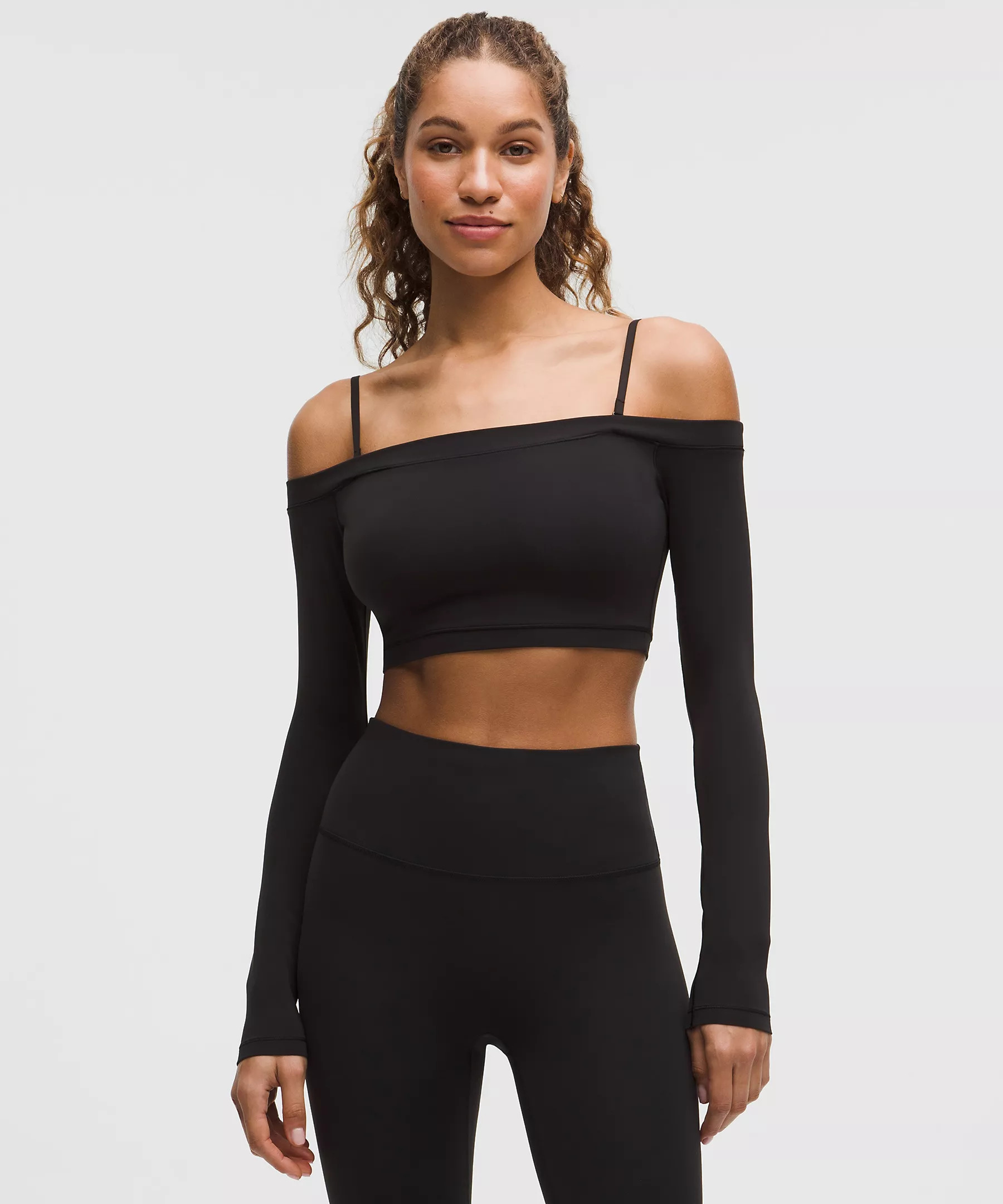 Wunder Train Off-Shoulder Long-Sleeve Shirt | Lululemon (US)