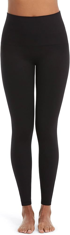 SPANX Seamless Leggings - Comfortable Athletic Wear - Core & Tummy Control for Shaping - Natural ... | Amazon (US)