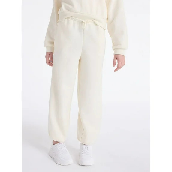Weekend Academy Girls Fleece Joggers, Sizes 4-18 | Walmart (US)