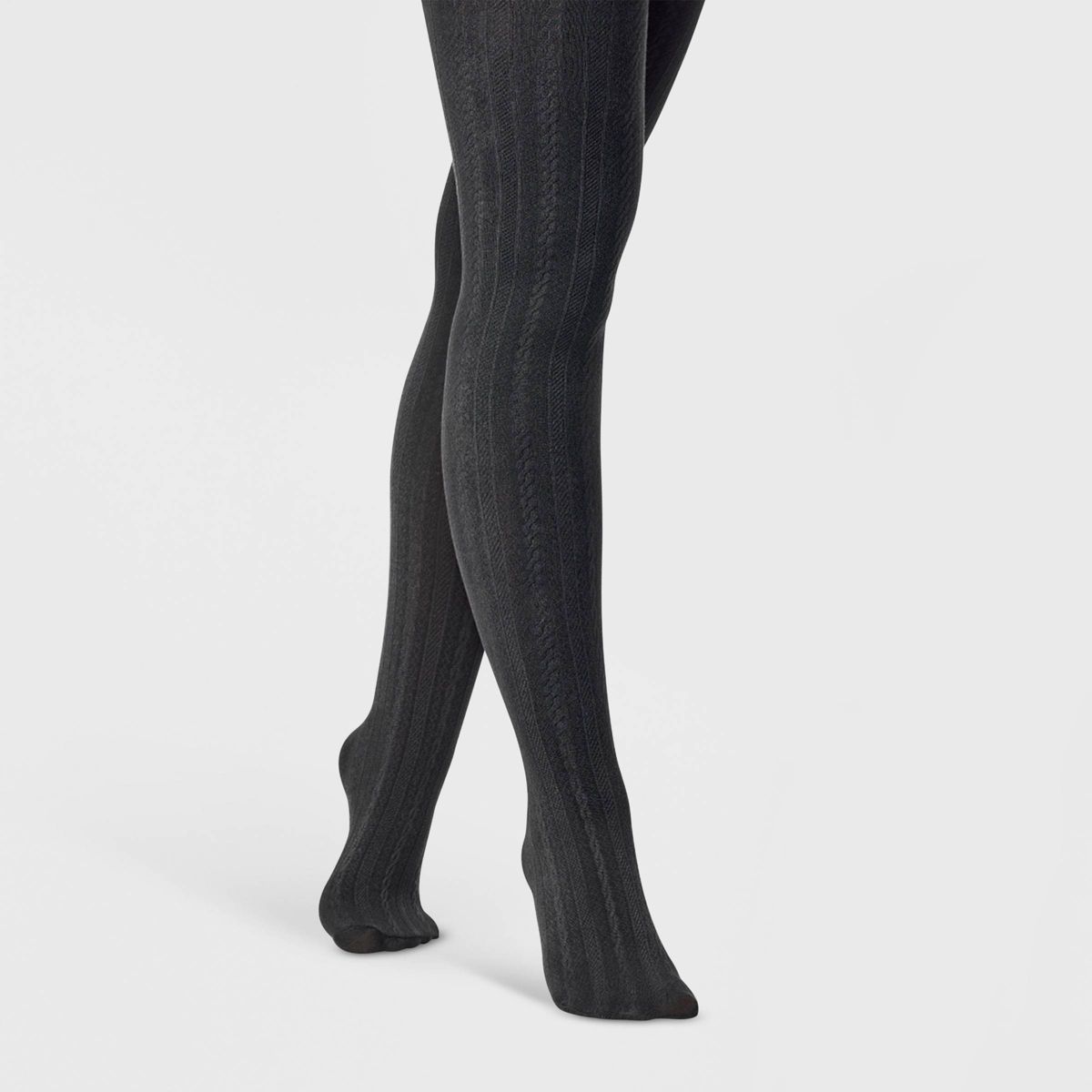 Women's Cable Fleece Lined Tights - A New Day™ | Target