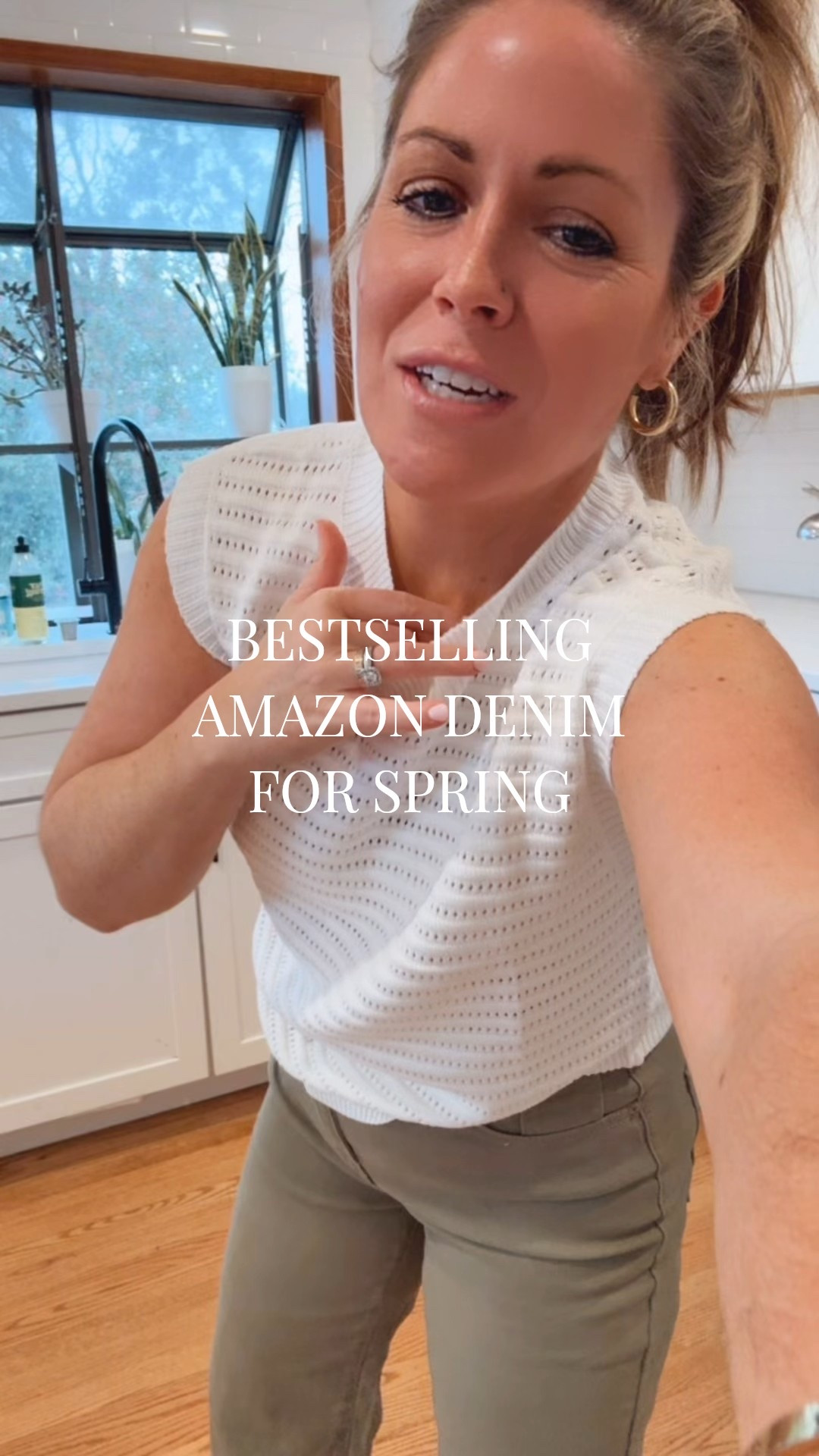 Bestselling Amazon Denim for spring! Wearing a 4.

#LTKSeasonal #LTKPetite #LTKootd