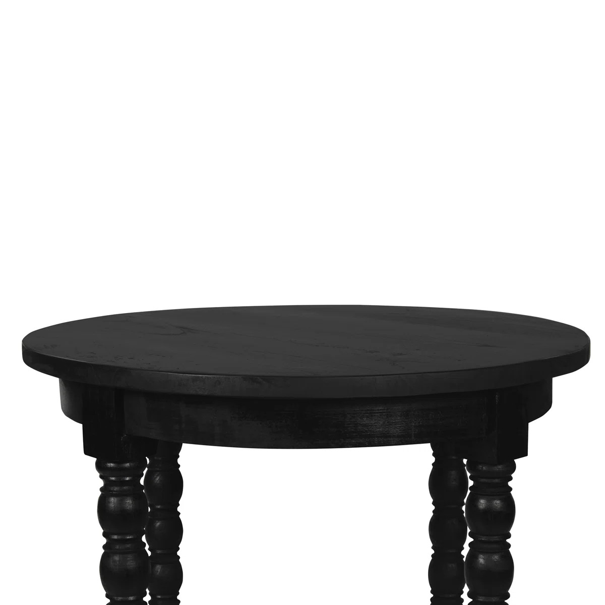 Baen Round Solid Wood End Table | Wayfair North America