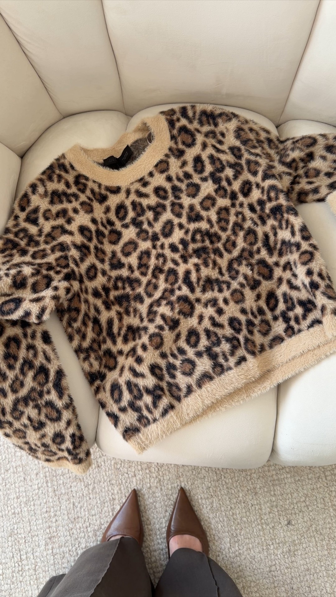 Zara sale finds
The most soft and cozy animal
Print sweater on sale under $40