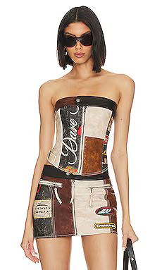 Daytona Faux Leather Corset Top
                    
                    Jaded London | Revolve Clothing (Global)