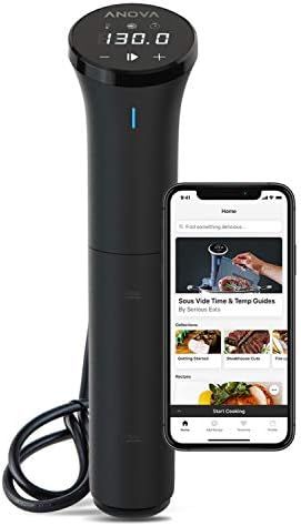 Amazon.com: Anova Culinary AN400-US00 Nano Sous Vide Precision Cooker, 12.8" x 2.2" x 4.1", Silve... | Amazon (US)