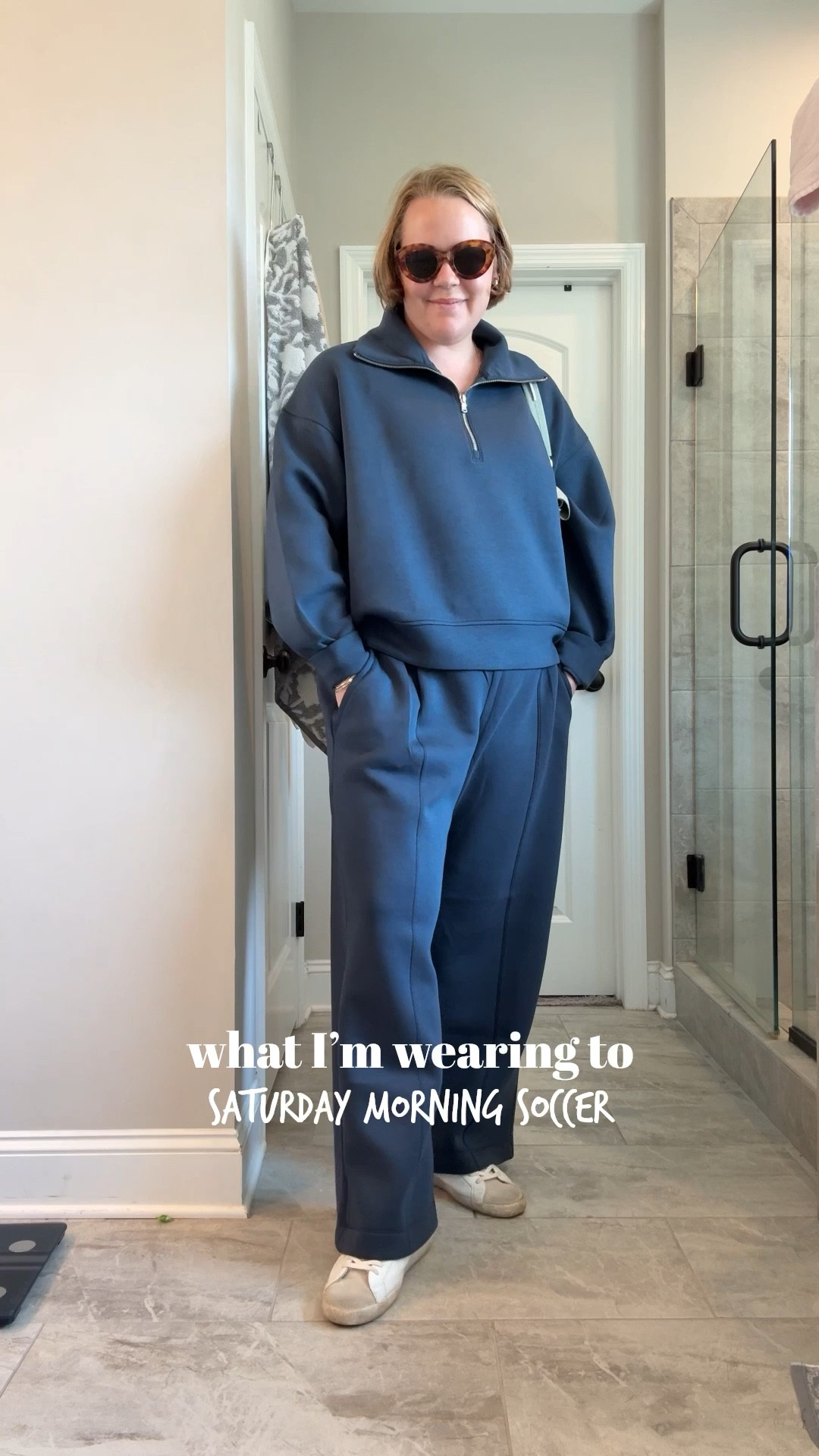 Old navy scuba dupe that looks like $$$ / XL in bottoms, XXL tall in top, color is navy 

#LTKMidsize #LTKFindsUnder50 #LTKTravel