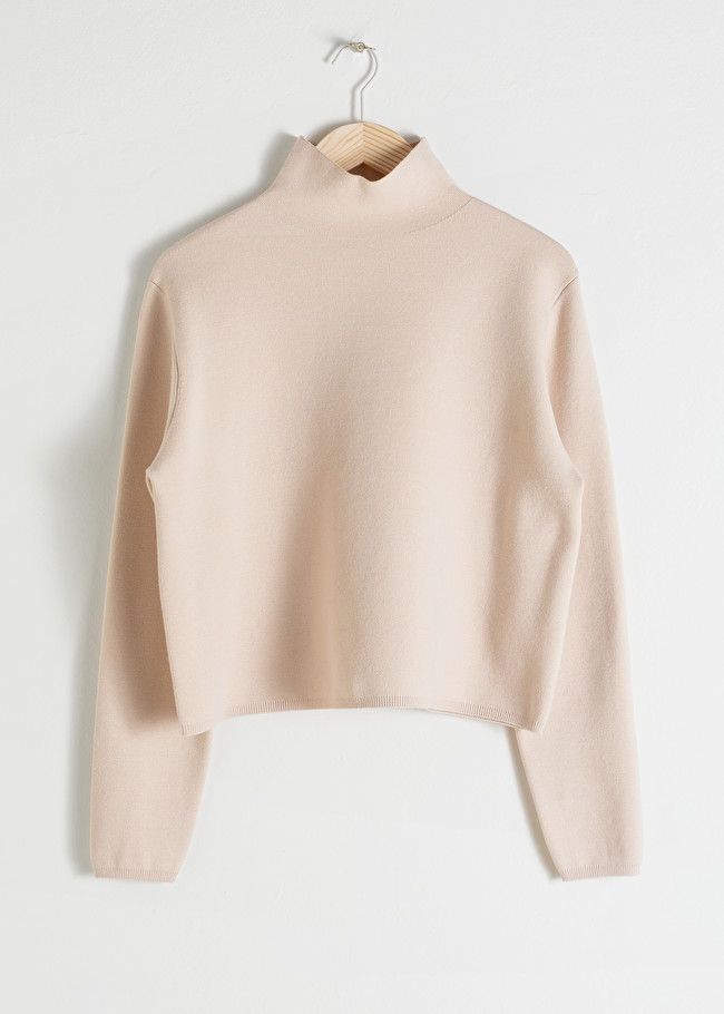 Cropped Relaxed Fit Turtleneck | & Other Stories (EU + UK)