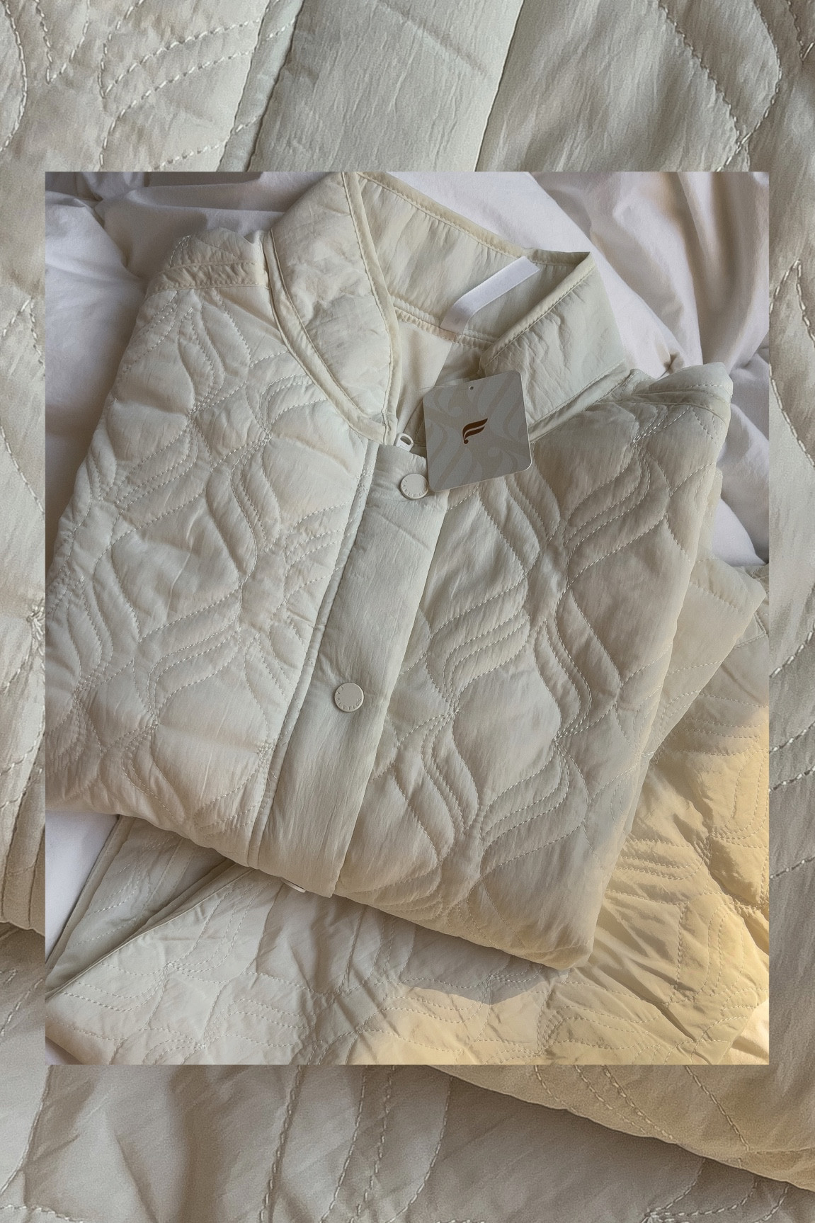 Fabletics | Quilted Boxy Jacket | cream jacket | ivory jacket | quilted jacket | quilted tapered pant | cream pants | snow pants 

#LTKfit #LTKSeasonal #LTKstyletip