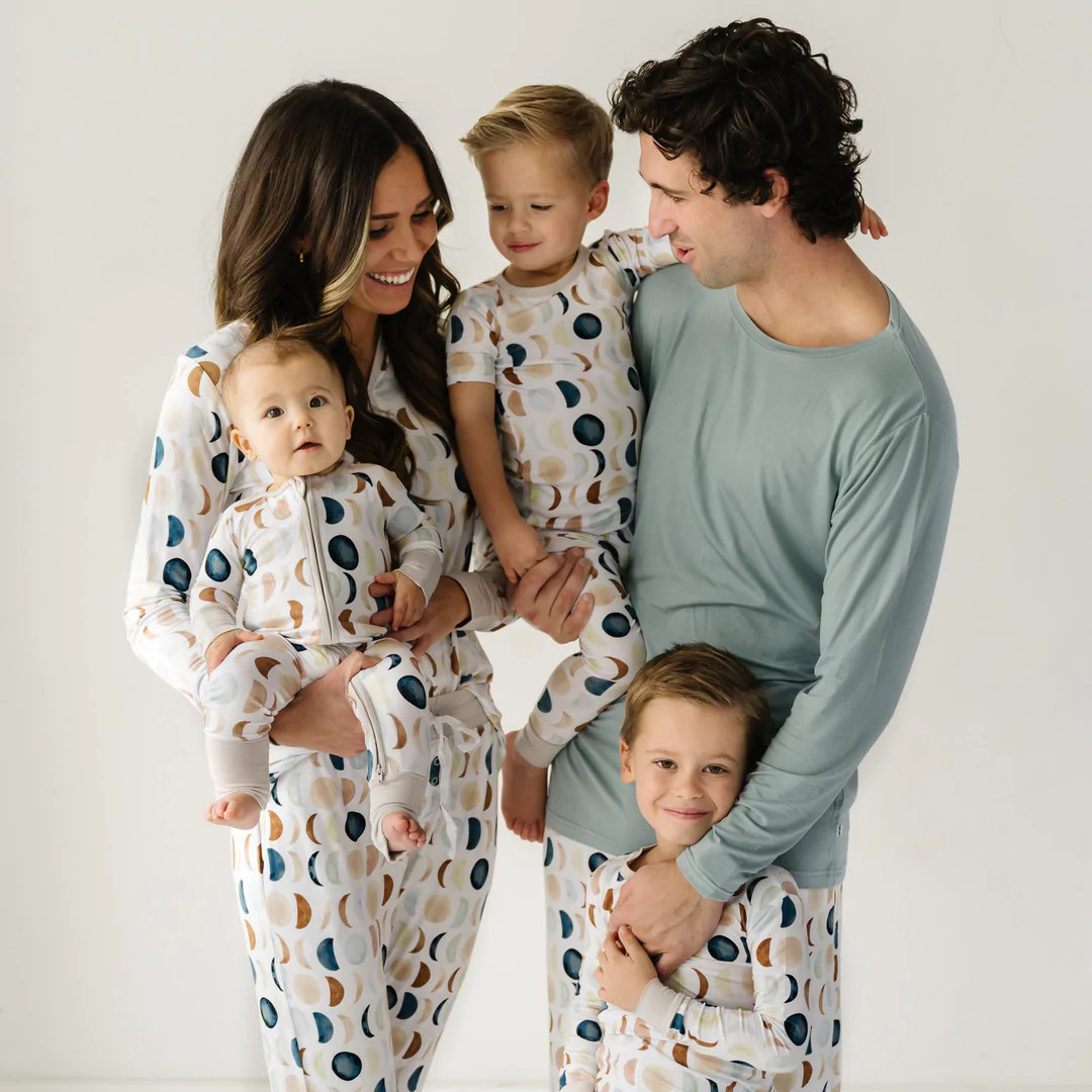 Luna Neutral Bamboo Viscose Zippy | Little Sleepies
