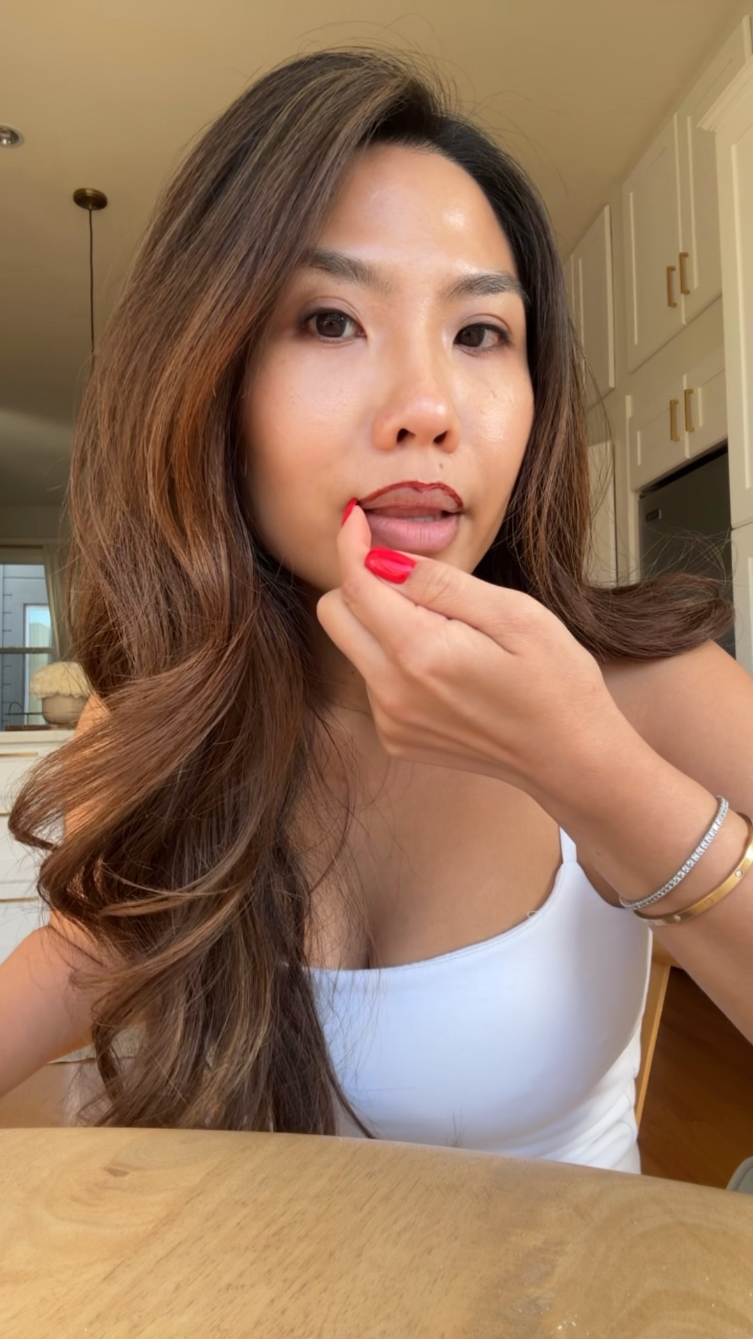 Lip stain + lip balm + morning skincare! 

Love this stain for when I’m not wearing makeup / going to workouts 

Stain - nOOHde
Patrick Ta Lip balm - Milk Tea

Thayers milky toner
Innisfree vitamin c
Innbeauty moisturizer 
Innbeauty tinted sunscreen - medium
Lumi Glotion - medium 
Merit stick to cover blemishes -  camel

#LTKBeauty