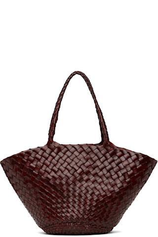 Burgundy Egola Tote | SSENSE
