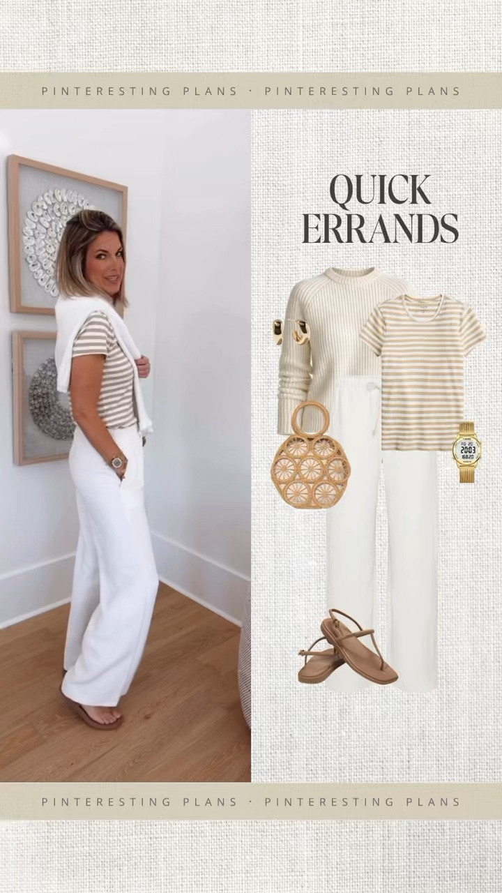 Tall friendly white pants for spring. I have small tall and 27 tall. Small tee. Linking a save pair of white crepe pants but no tall sizes are in stock.  

#LTKOver40 #LTKTall #LTKootd