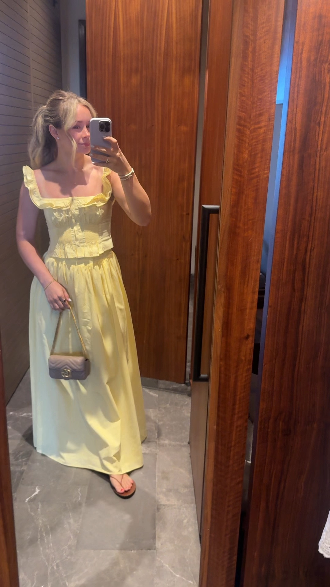 Adorable yellow linen set to dinner last night. Amazing quality! #springdress #summerdress #vacationdress #resortdress #beachoutfits 

#LTKSeasonal #LTKWedding #LTKSummerEdit
