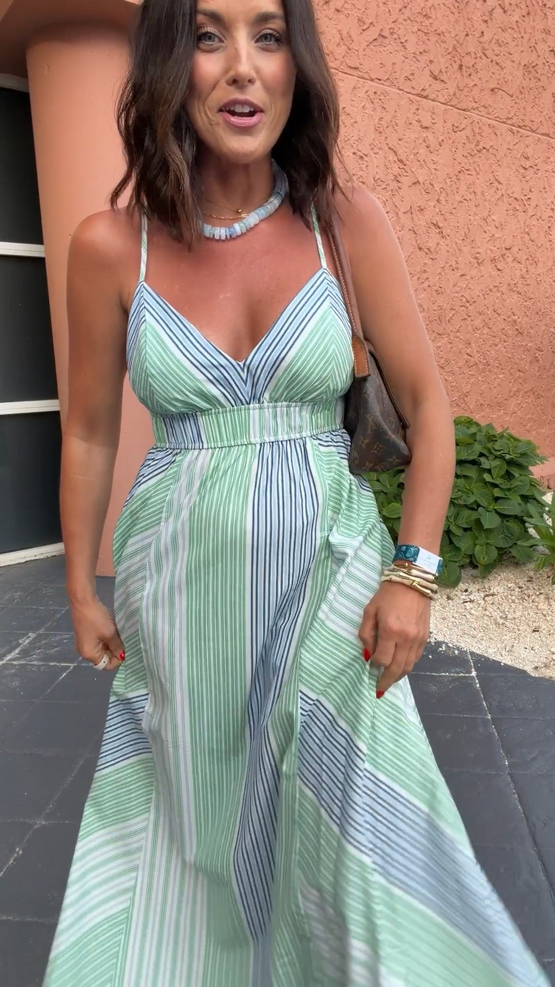 Wearing a size small in this cute Walmart dress! Giving major Jcrew vibes and so perfect for a vacation outfit!

#LTKPetite #LTKTravel