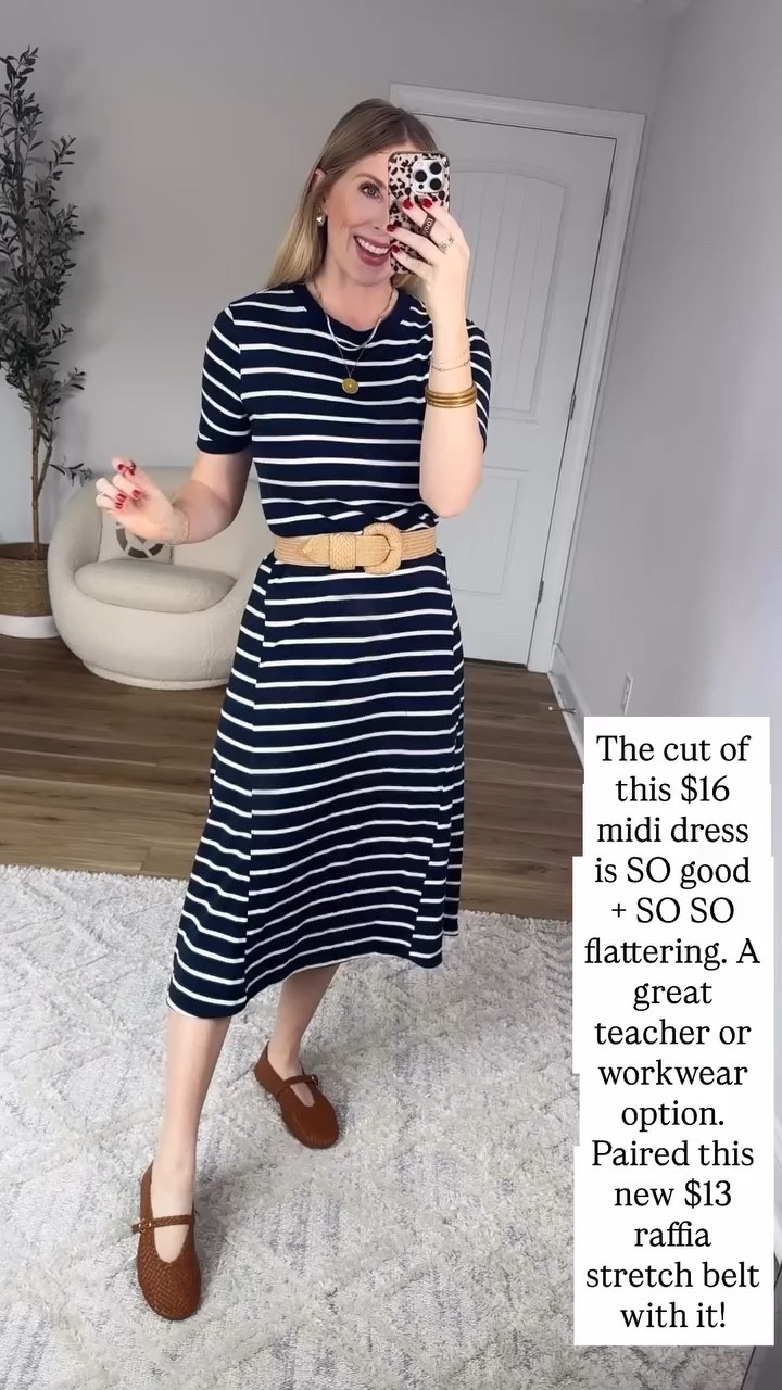 Walmart midi t-shirt dress 

#LTKWorkwear #LTKootd