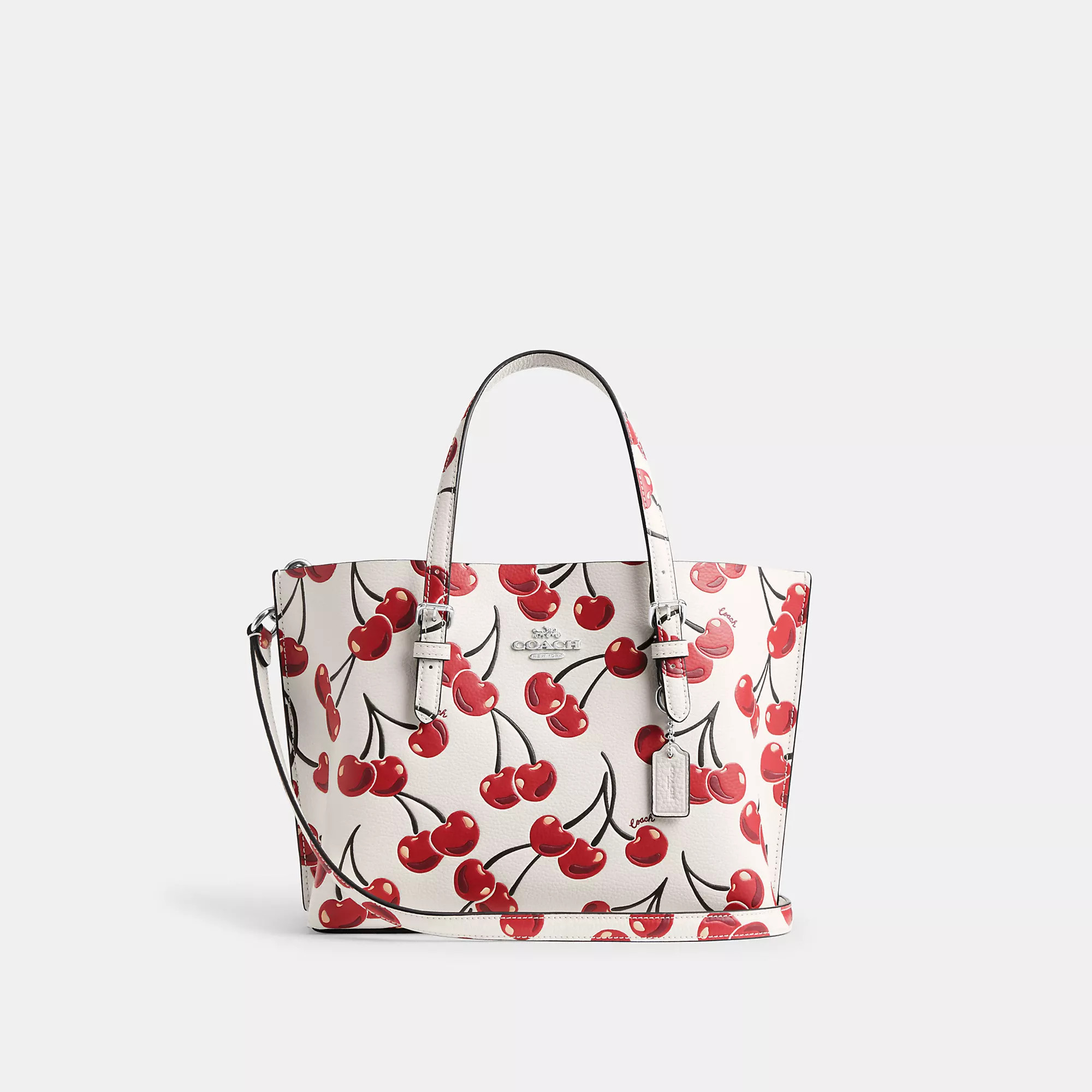 Mollie Tote Bag 25 With Cherry PrintComparable ValueC$520C$249(52% off) | Coach Outlet CA