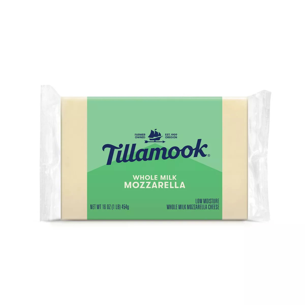 Tillamook Whole Milk Mozzarella Cheese Block - 16oz | Target