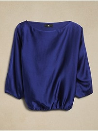 Emery Satin Top | Banana Republic (US)