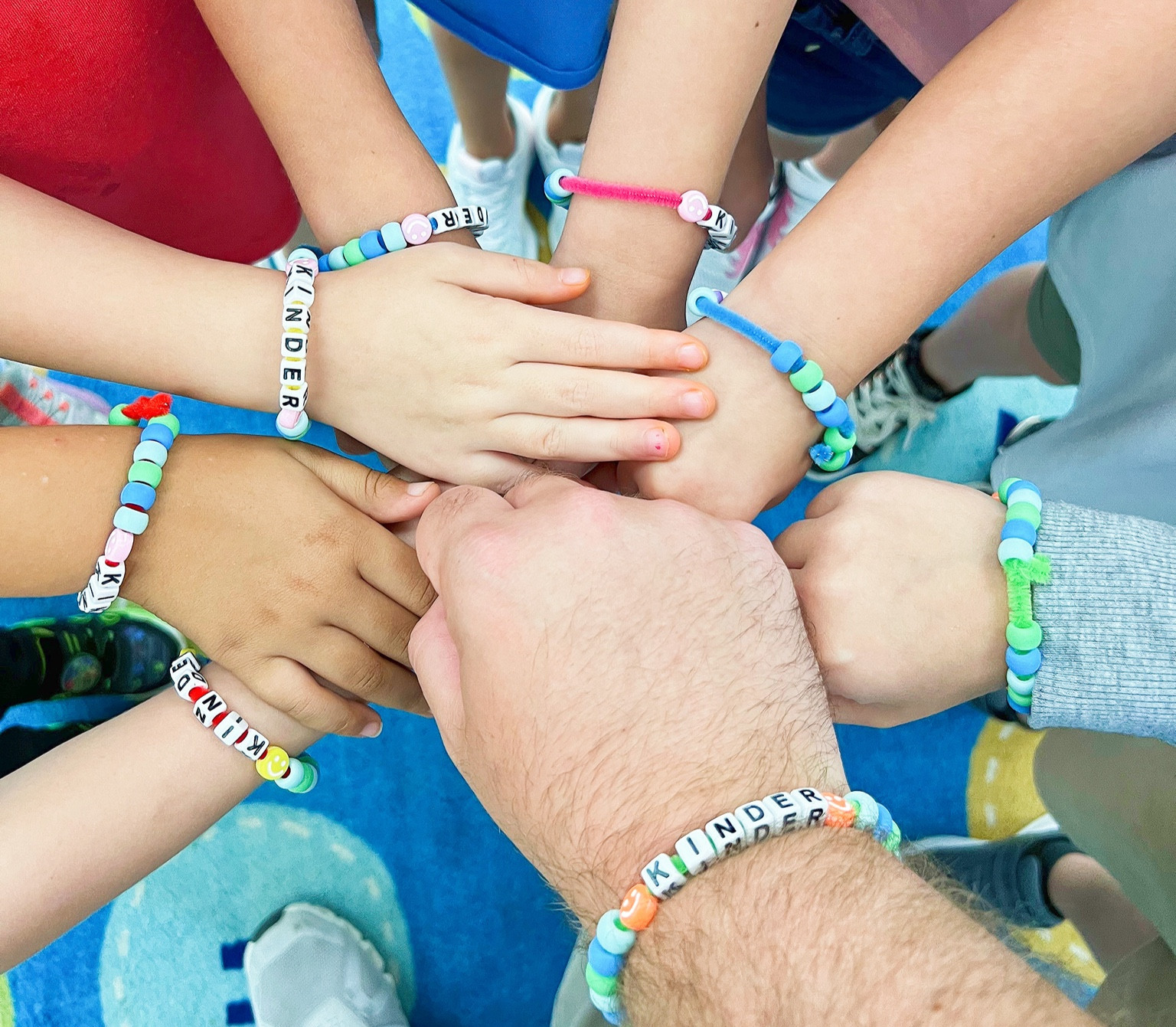 Friendship bracelets for the first day of Kindergarten! 😊 #kindergarten #kindergartenteacher #backtoschool

#LTKBacktoSchool #LTKKids
