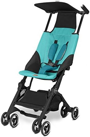 gb Pockit Ultra Compact Lightweight Travel Stroller in Capri Blue, The World's Smallest Folding Stro | Amazon (US)