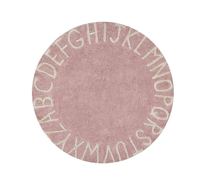 Lorena Canals Machine Washable ABC Round Rug | Pottery Barn Kids