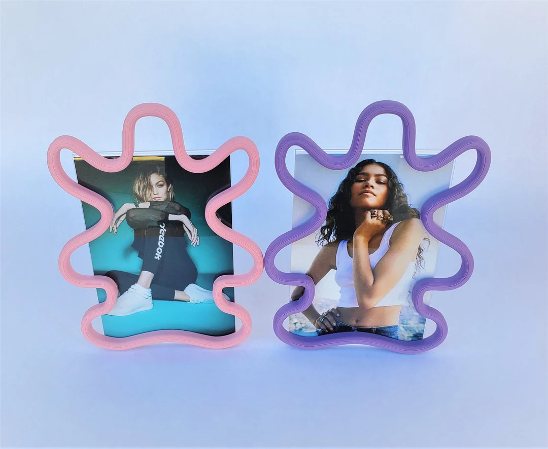 Squiggle Frame Wavy Frame - Etsy | Etsy (US)