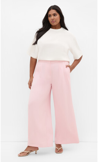 PANT HOLLY MP - Soft Pink - 16 / S | City Chic Online