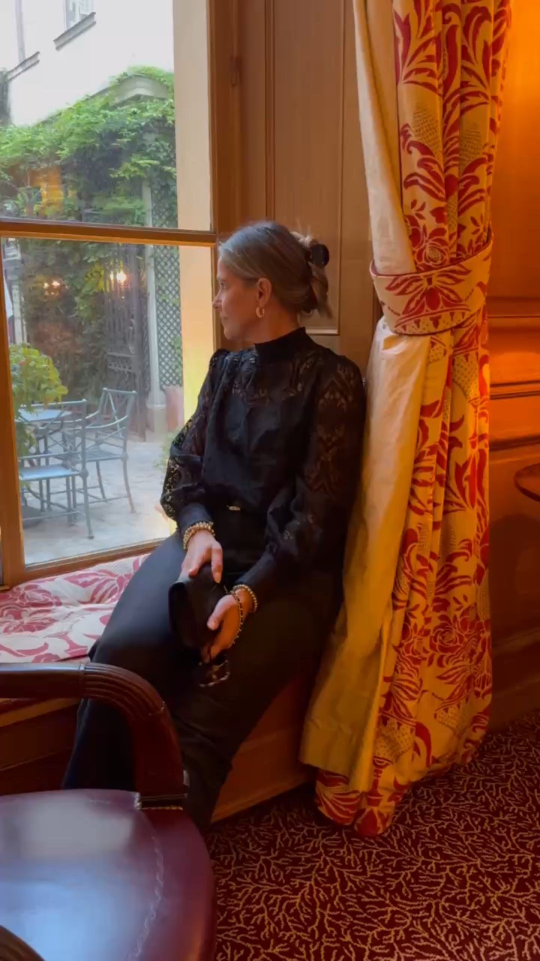 A lace blouse always feels timeless and polished. Styled with black denim and a statement belt, it’s an easy way to create a sophisticated evening look in Paris. Effortless, elevated, and classic. 

#LTKOver40 #LTKMidsize #LTKSeasonal