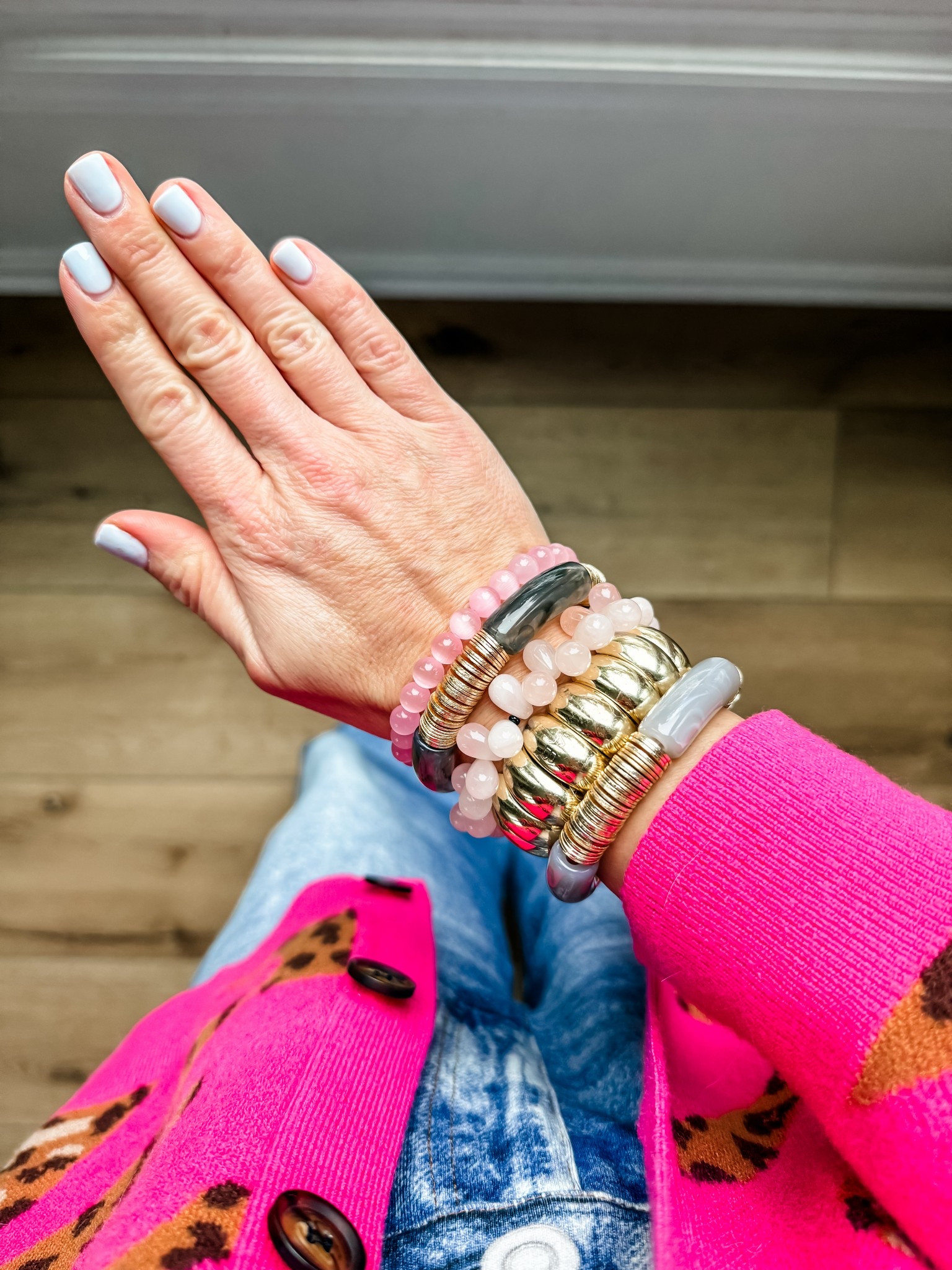 Bracelets code HOUSEOFLEO20. 

#LTKOver40 #LTKValentine