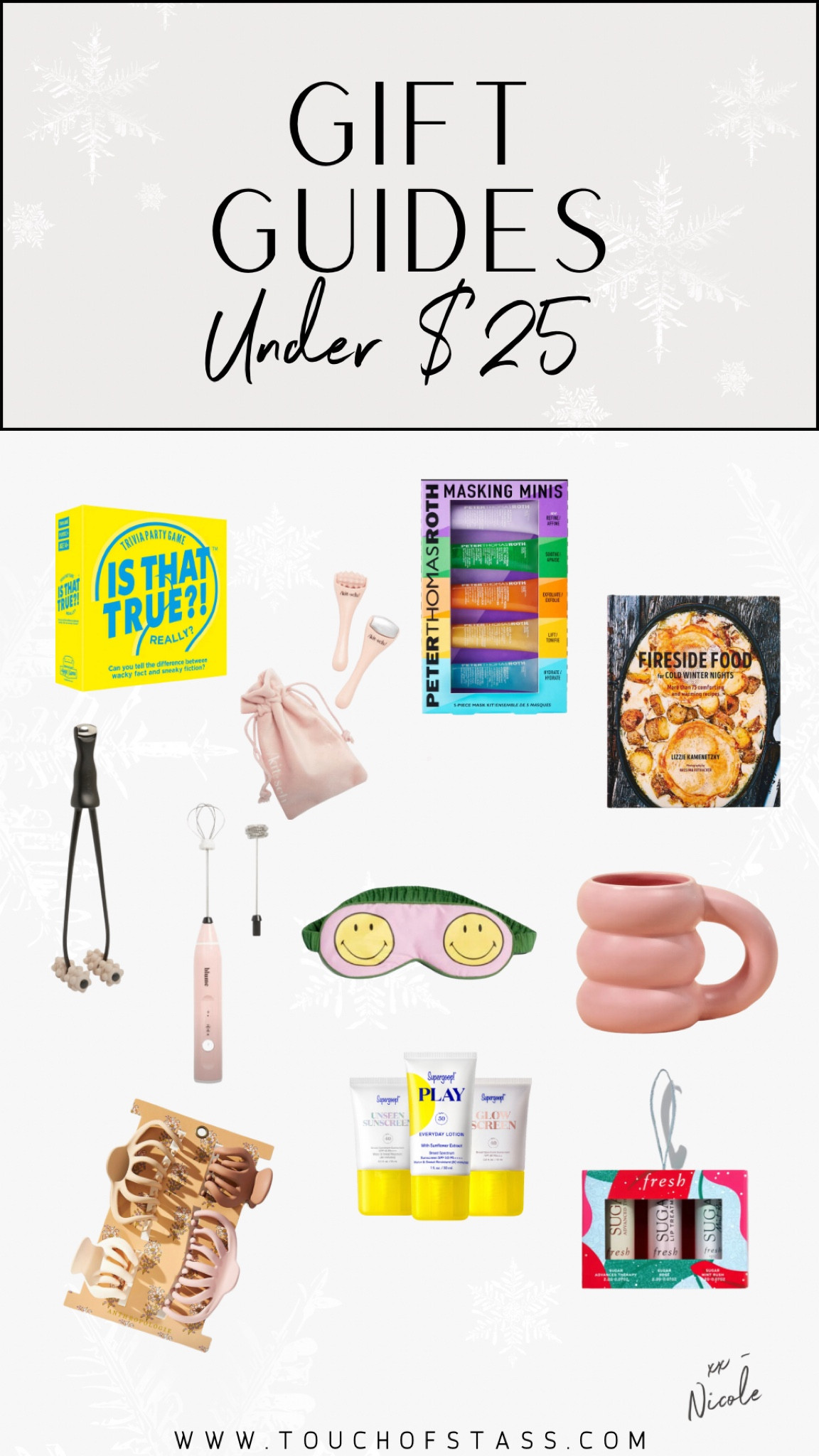 HOLIDAY GIFT GUIDE 🎁
Under $25! 

#LTKunder50 #LTKunder100 #LTKHoliday