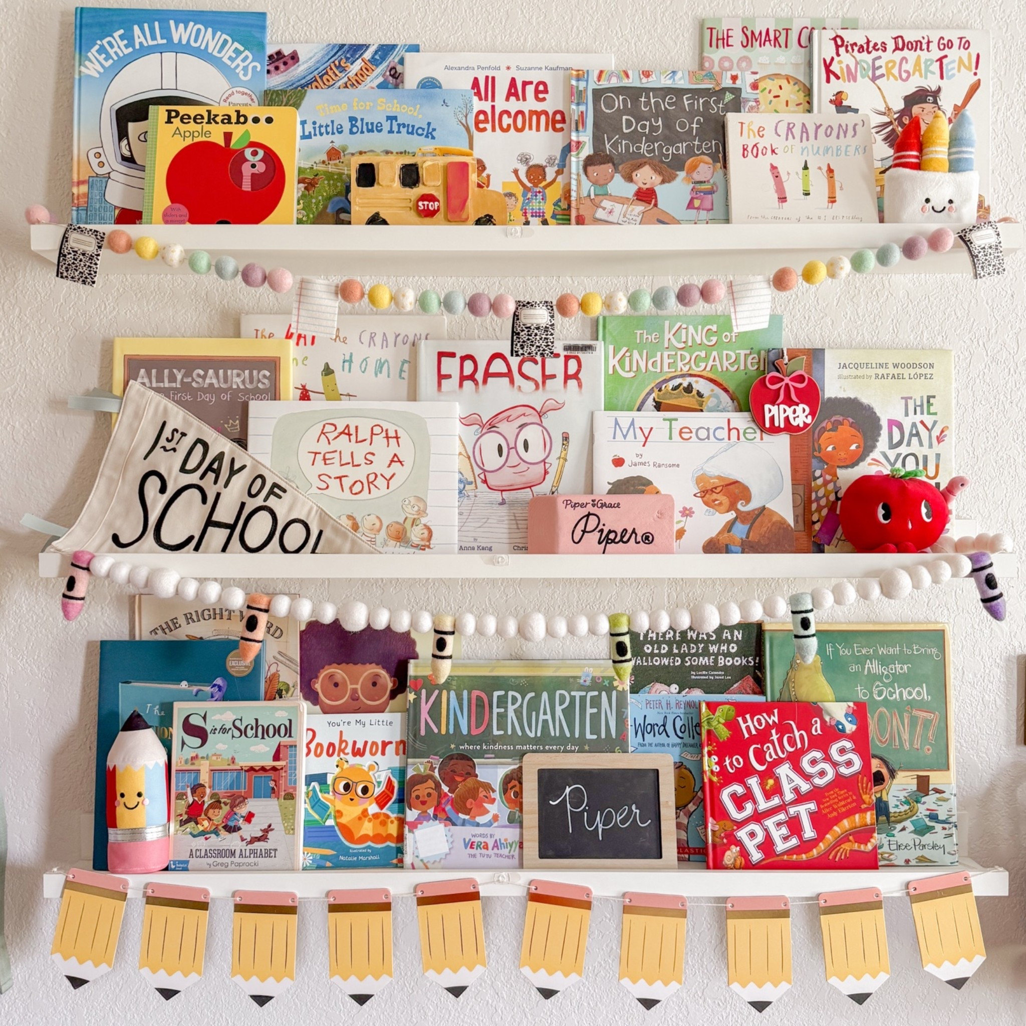 Back to school shelves 📚✏️📓🖍️

#LTKdayinmylife #LTKmomlife #LTKKids