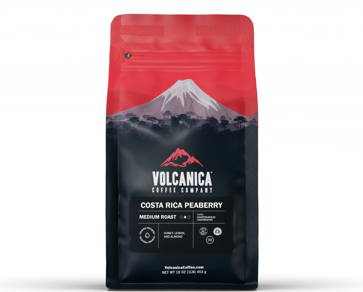 Costa Rica Peaberry Coffee | Volcanica Coffee