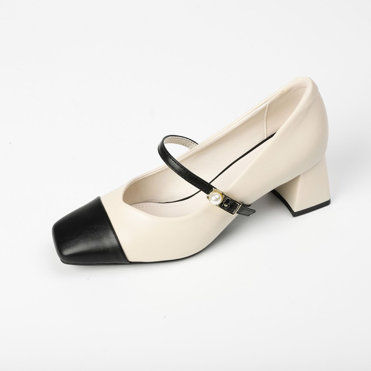 Femmes Colorblock Chunky Talons, Élégantes Carré Toe Robe Pompes, Mode | Achetez Plus, Économ... | Temu Affiliate Program