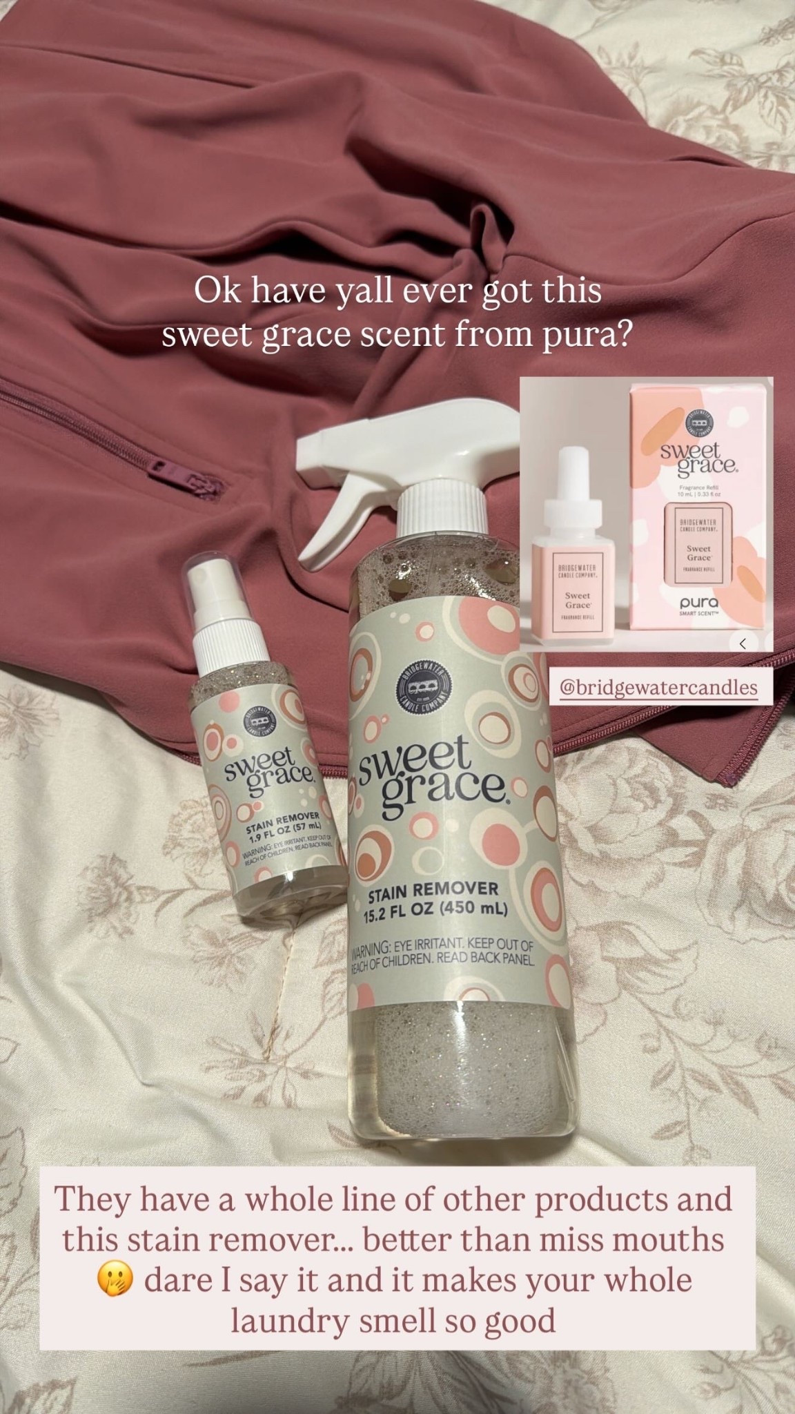 The best scent ever and stain remover that’ll get anything out 

#LTKHome #LTKU #LTKmomlife