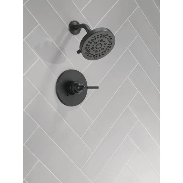 T14235-BL SAYLOR™ Single-Function Shower Faucet Set, Valve Trim Kit, Shower Head and Handle Set | Wayfair North America