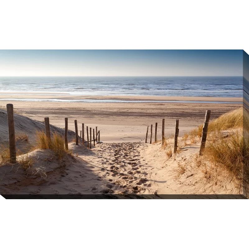 Path To Ocean - Wrapped Canvas Photograph | Wayfair North America