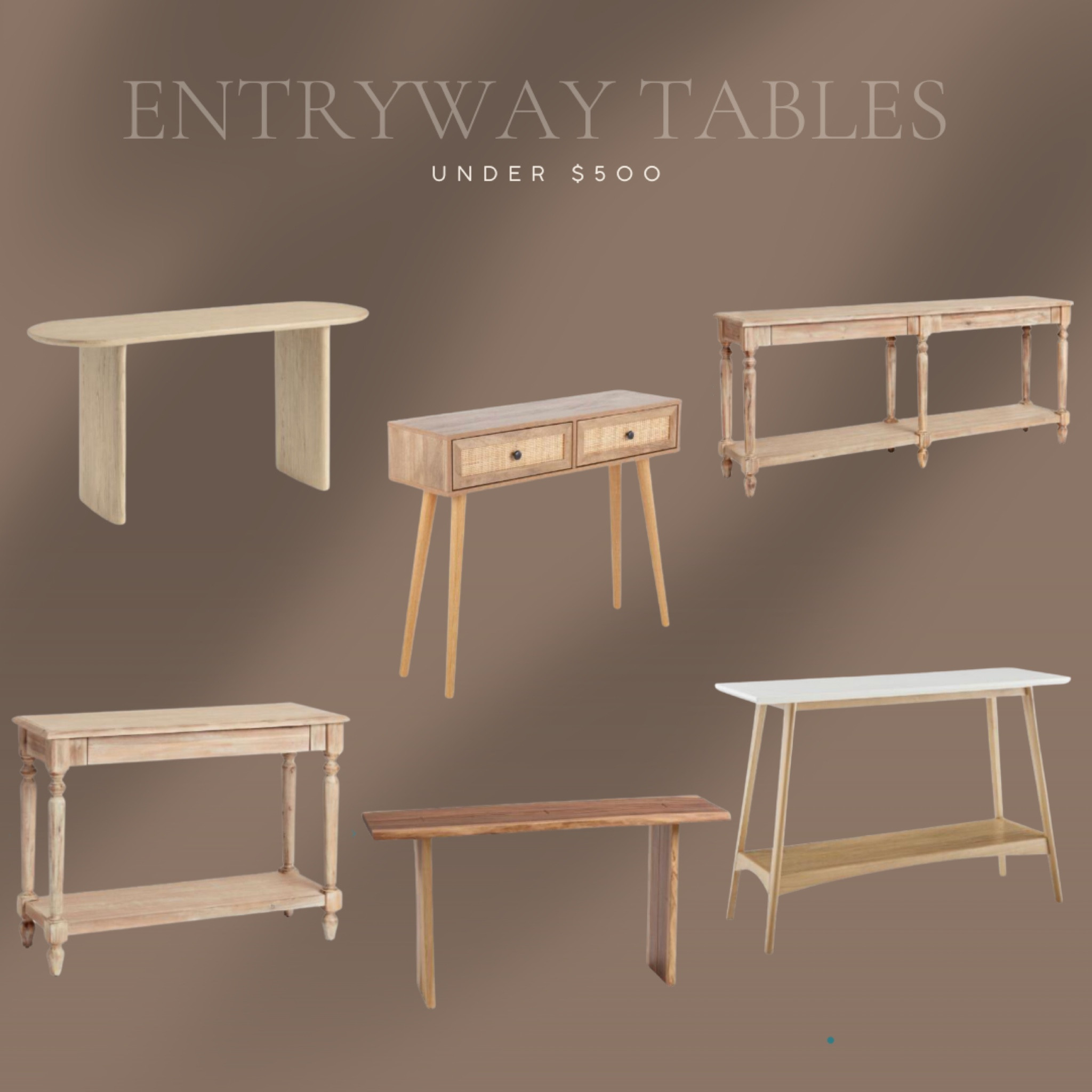 Entryway 
Entryway tables
Under 500
World market 
Light wood
Natural wood
Console table
Living room 
Home office 
Office 
Dining 
Dining room
Foyer 
Foyer table

#LTKstyletip #LTKhome #LTKFind