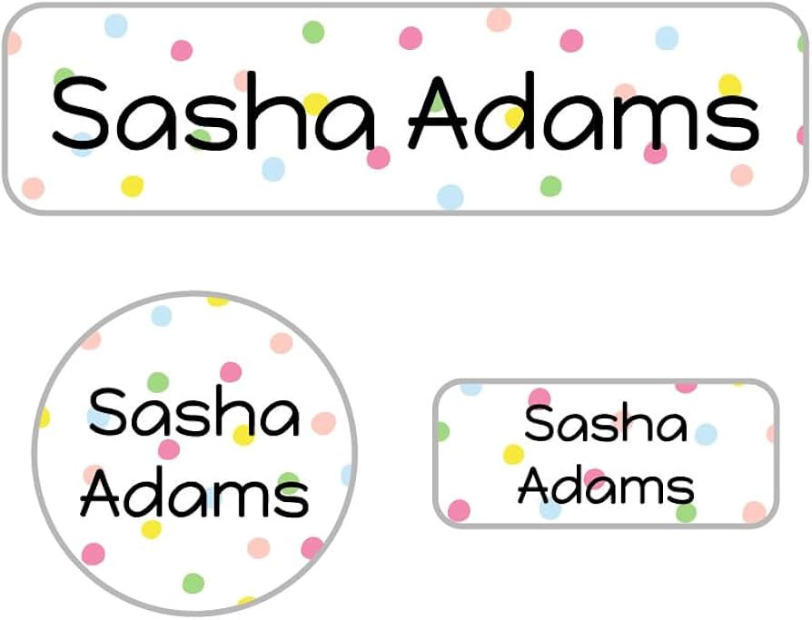 Name Bubbles - Kids Custom Name Labels for Daycare, School, Camp (144 Labels) - Personalized Wate... | Amazon (US)